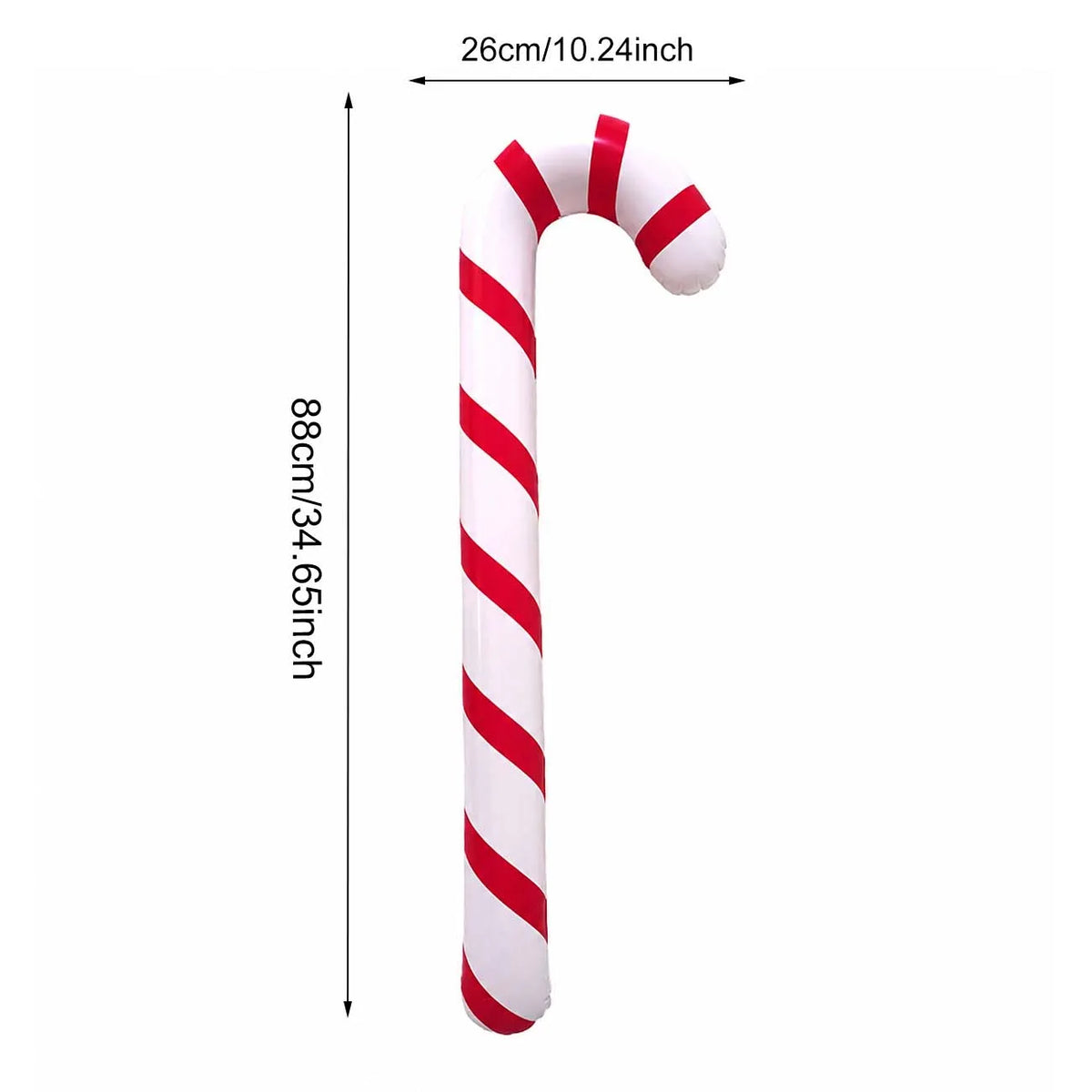 Large PVC Inflatable Christmas Ornament Ball - Outdoor Holiday Decor