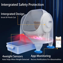 HEYBO PET Large Capacity Self Cleaning Cat Litter Box