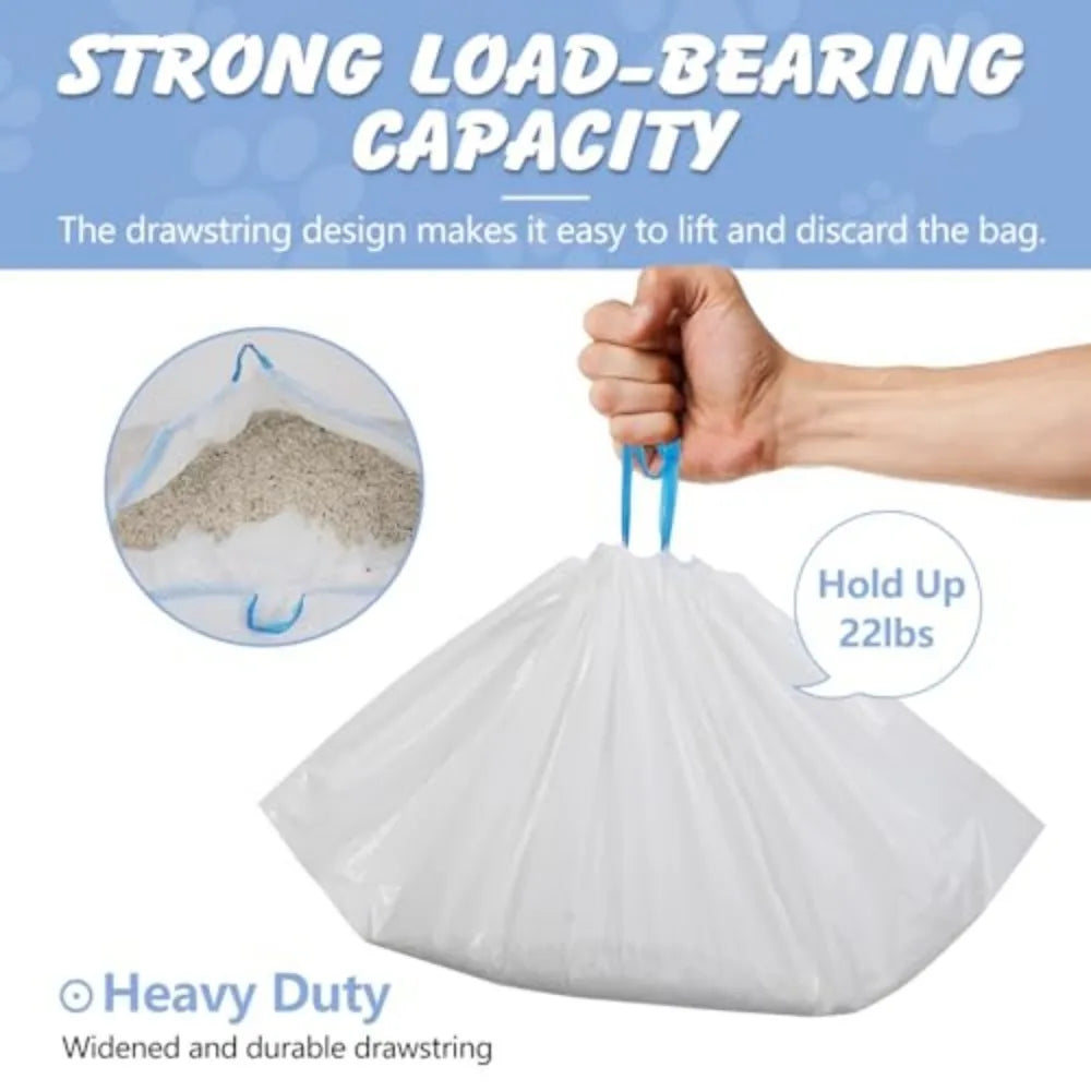 Heavy-Duty Cat Litter Box Refill Bags & Liners