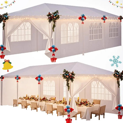 10x10/10x20/10x30 Outdoor Canopy Tent with Removable Sidewalls