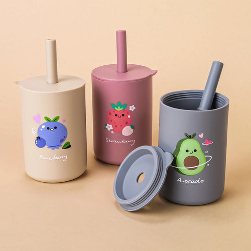 Silicone Sippy Cup with Lid