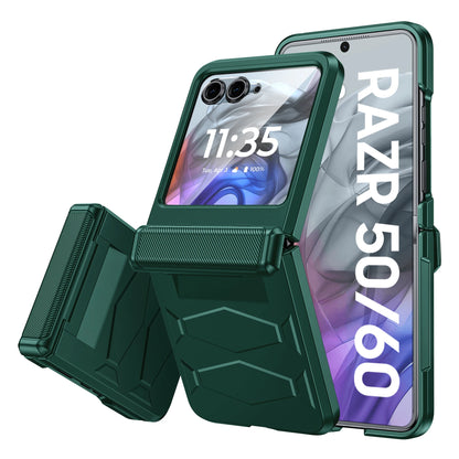 MOTO Razr Non-Slip Texture Rugged Hinge Protection Case