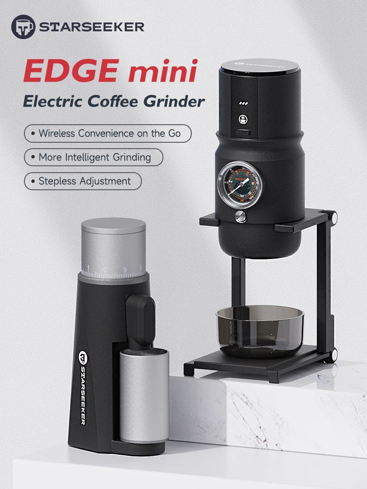 STARSEEKER EDGE Mini Portable Electric Coffee Grinder