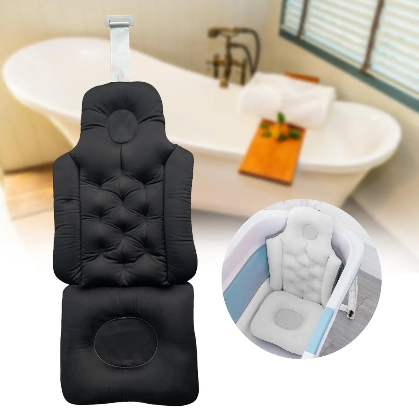 Ergonomic Full Body Bath Pillow