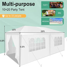 Event Tent 10/20/30ft with Modular Walls, Canopy & Reinforced Frame