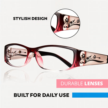 EYEBOGO Kaylee Rectangle Classic Frame Readers