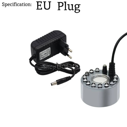 Halloween Ultrasonic Mist Maker Fogger with LED Pumpkin Light