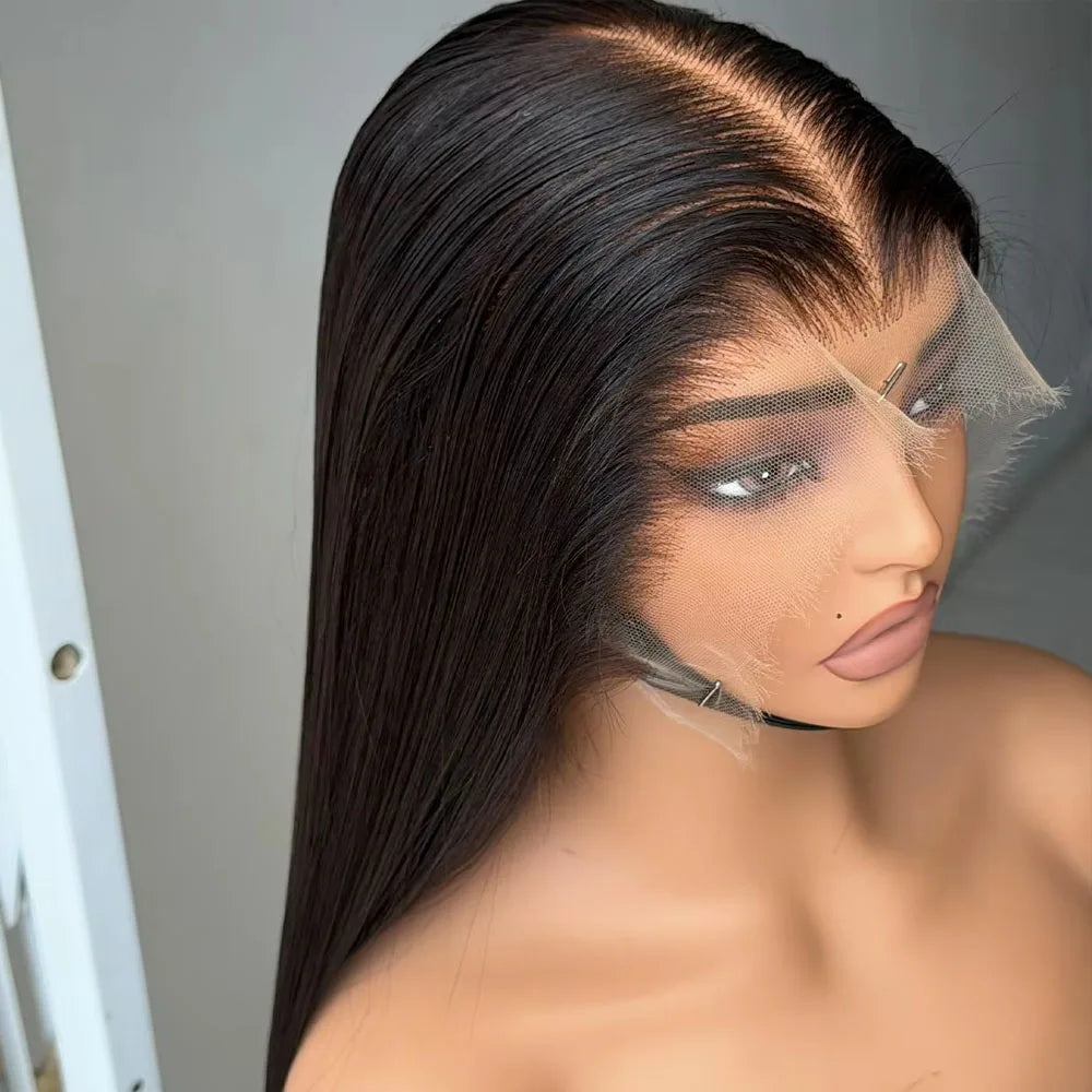 Straight Lace Front Human Hair Wigs