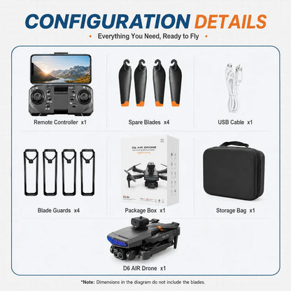 ZNLYRION Mini LED Quadcopter Drone