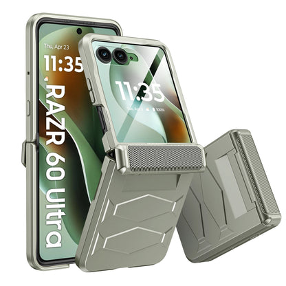 MOTO Razr Non-Slip Texture Rugged Hinge Protection Case