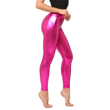 Metallic Shiny Candy Color Leggings