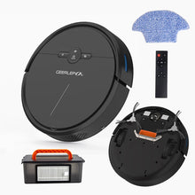 GEERLEPOL 3-in-1 Smart Robotic Vacuum Cleaner & Mop Alexa-controlled Wet and Dr