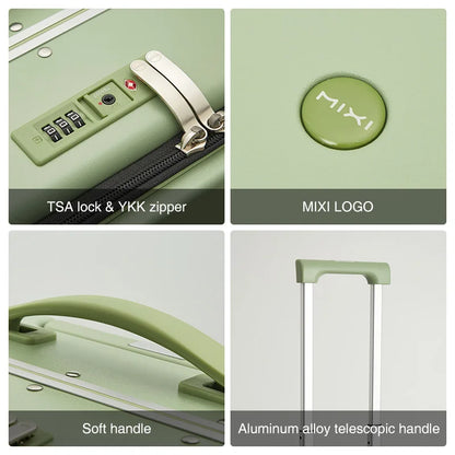 Polycarbonate Travel Rolling Luggage With Spinner Wheels TSA Lock