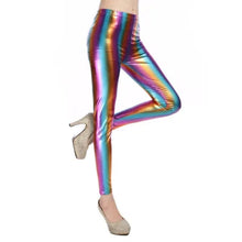 Metallic Shiny Candy Color Leggings