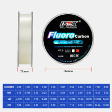 100m Fluorocarbon Carbon Fiber Leader Line
