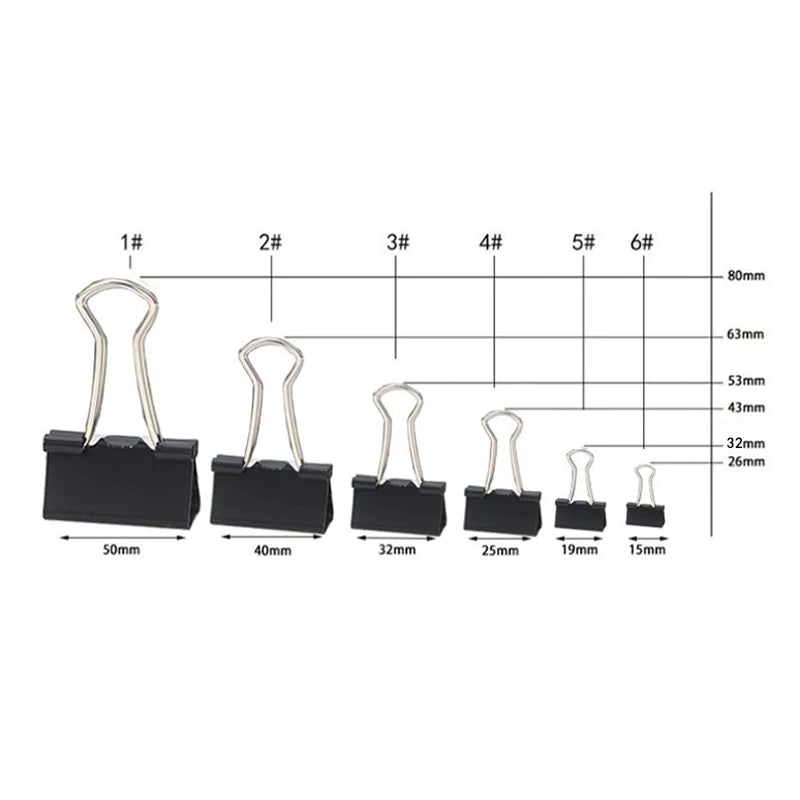 10PCS Metal Paper Clips