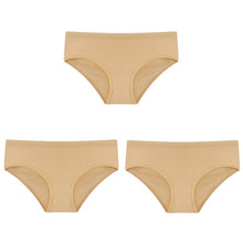 Cotton Solid Color Low-Rise Briefs