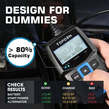 TOPDON BT100 12V Car Battery Tester
