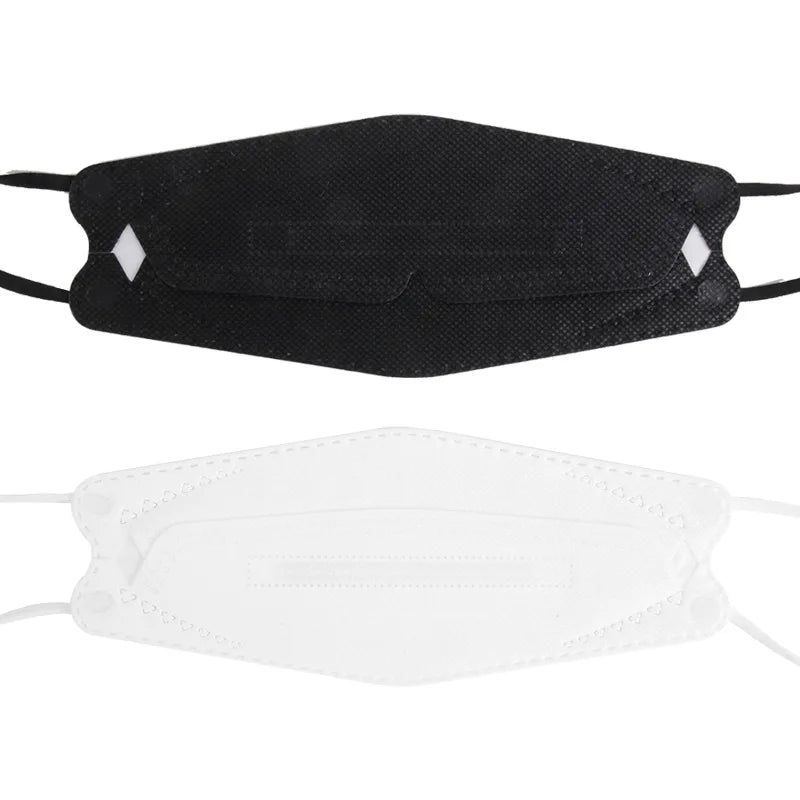 KN95 FFP2 Adult 4-Layer Fish Mask (50 / 100 Pack)