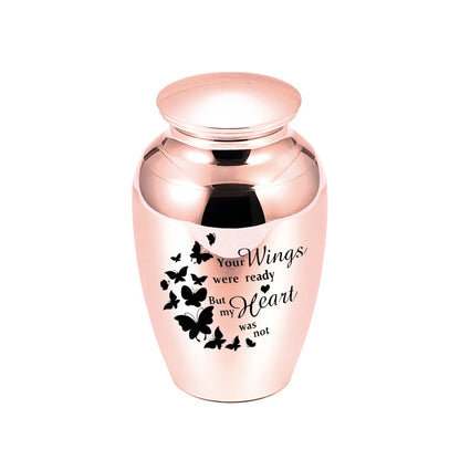 Angel Wings Printed Urn