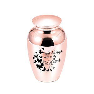 Angel Wings Printed Urn