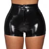 Hot Solid Color Fashionable High Waist Hip Wrap Shorts
