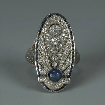 Huitan Western Style Aesthetic Ring
