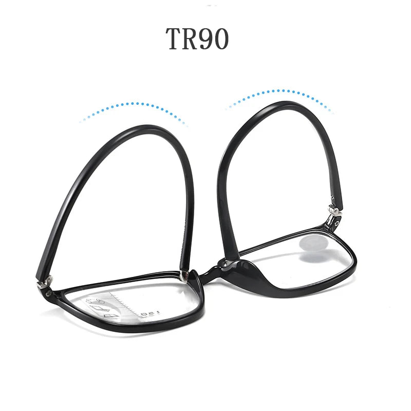 Unisex Photochromic Progressive Reading Glasses