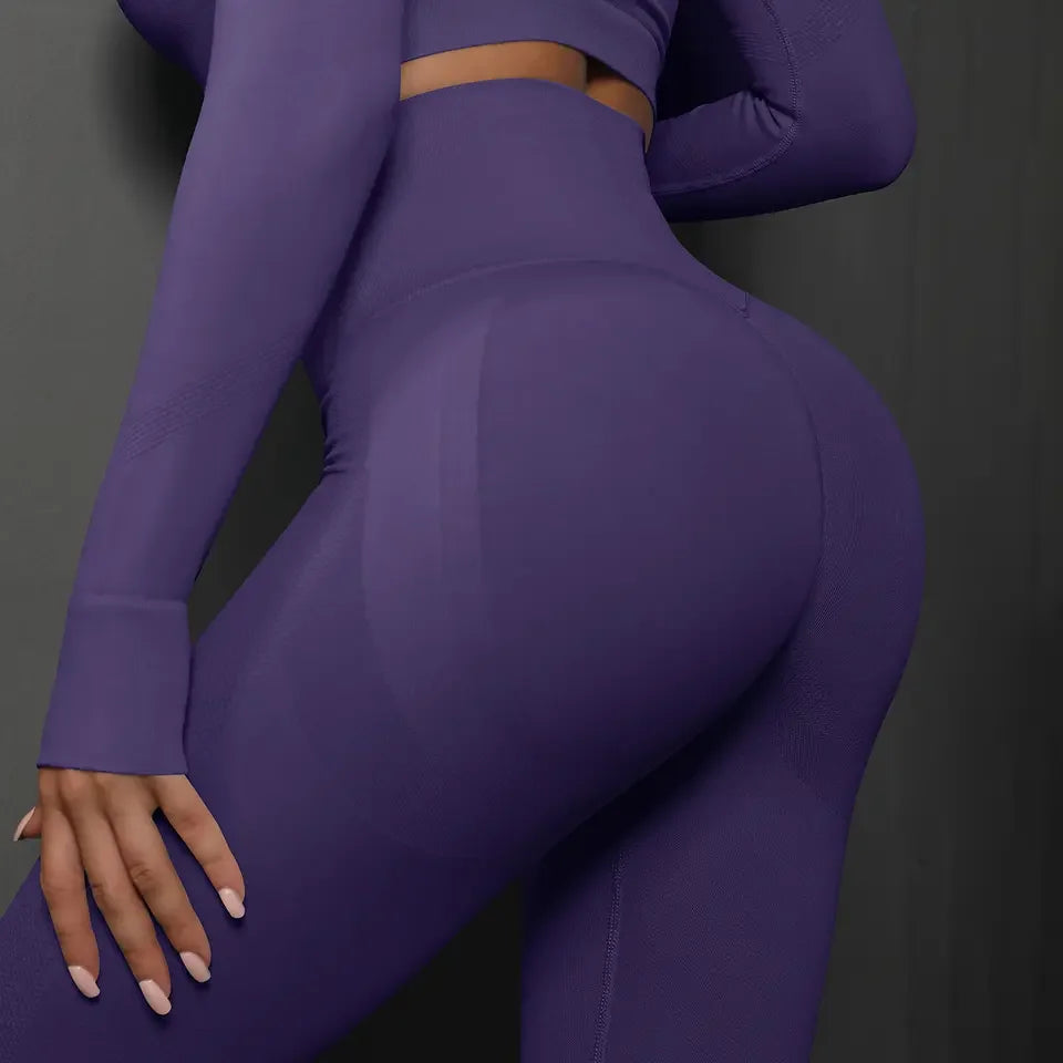 High Waist Elastic Workout Leggings