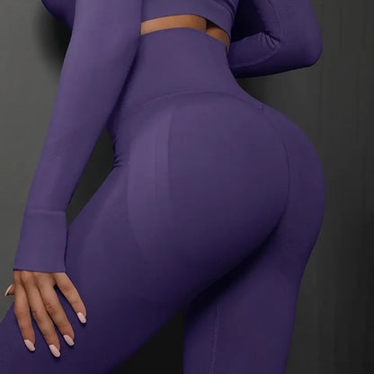 High Waist Elastic Workout Leggings