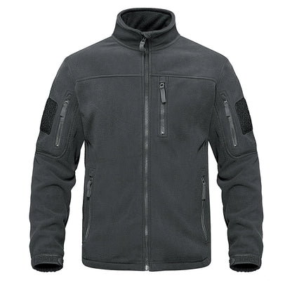 TACVASEN Men's Full-Zip Thermal Fleece Outdoor Jacket