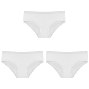 Cotton Solid Color Low-Rise Briefs