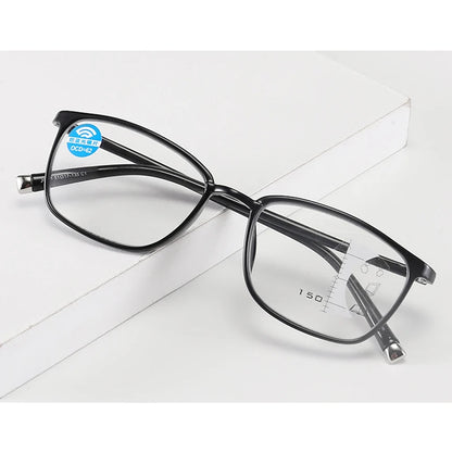Unisex Photochromic Progressive Reading Glasses