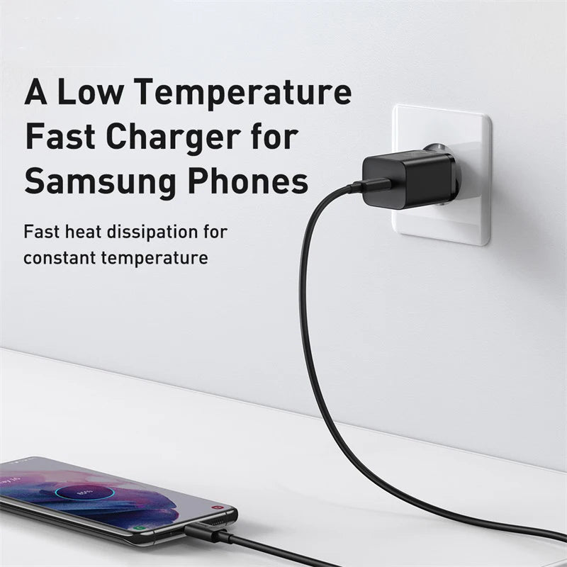 Baseus 25W USB-C PD Super Fast Wall Charger (EU Plug)
