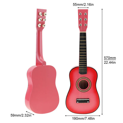 23" Acoustic Starter Guitar with Pick & Strings