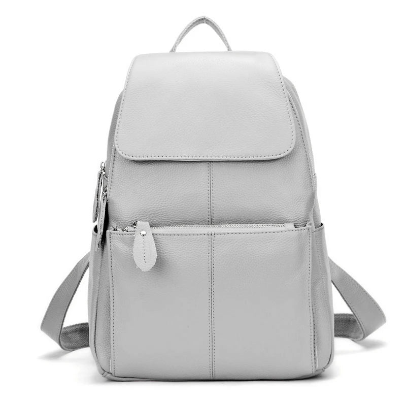 Zency Stylish Genuine Leather Backpack