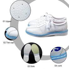 Single Sole White Bowling Shoes