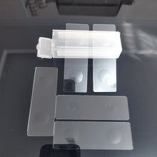 5pcs Glass Reusable Single Double Concave Microscope Slides