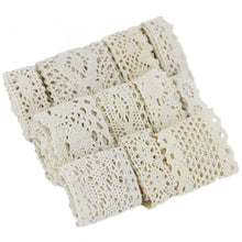 Cotton Embroidered Lace Net Ribbon Fabric