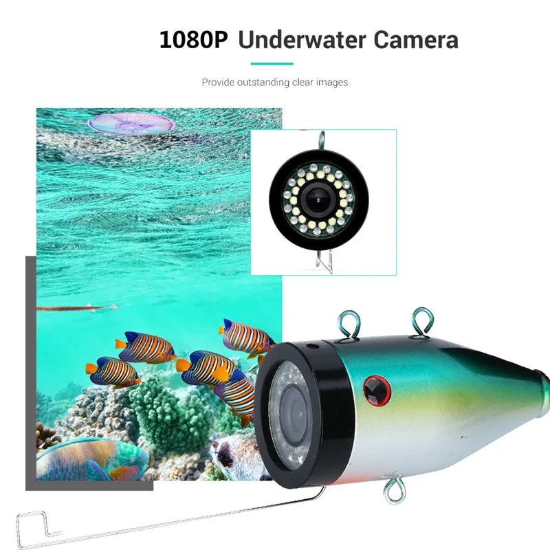 9" HD Underwater Fish Finder with DVR Camera