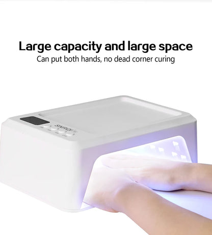 High Power 72W UV LED Nail Lamp Dryer