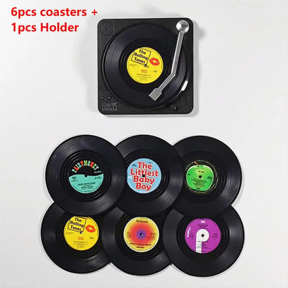 Vinyl Record Table Mats Drink Coaster