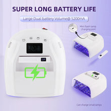 128W Portable LED UV Nail Lamp