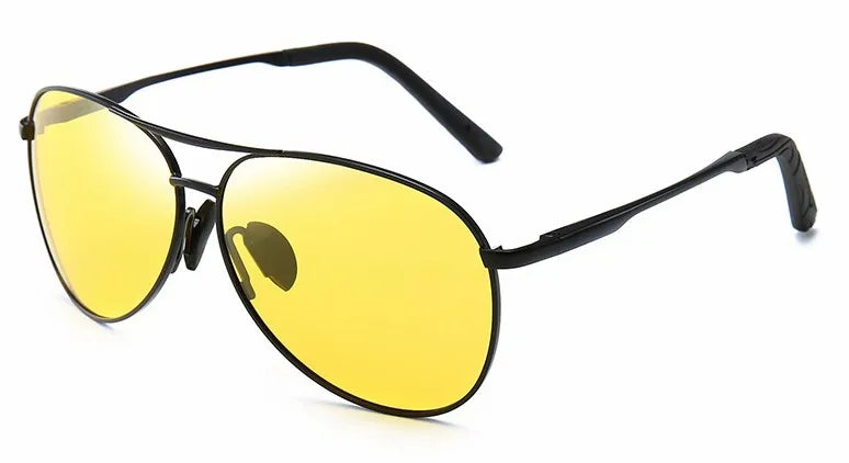 Polarized Photochromic Metal Frame Aviator Sunglasses