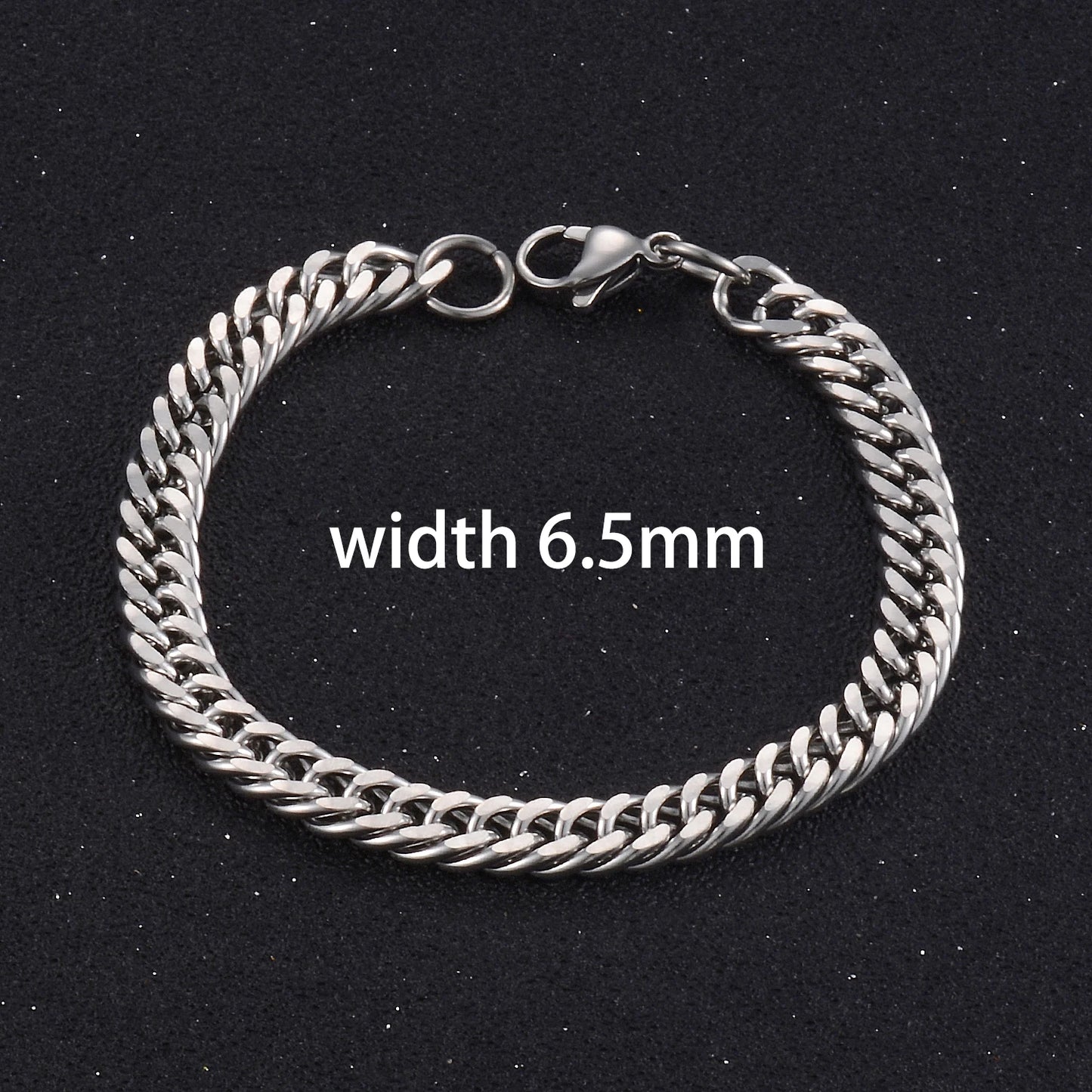 Stainless Steel Cuban Bracelet