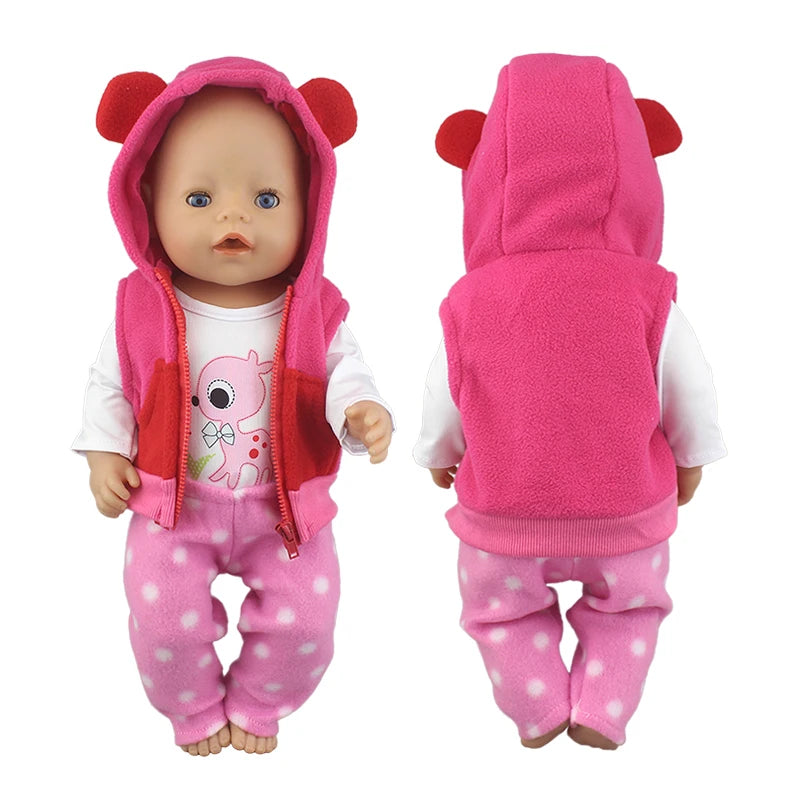 Cute Frog Suit Doll