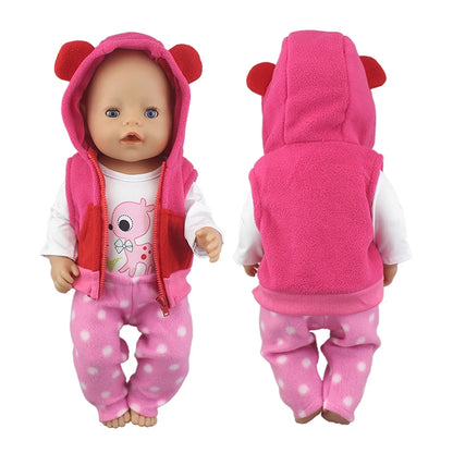 Cute Frog Suit Doll