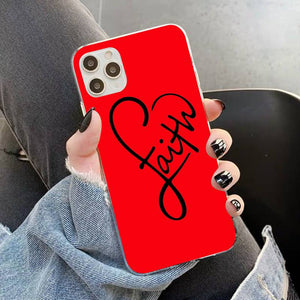 Jesus Print Cover for iPhone