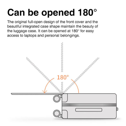 Polycarbonate Travel Rolling Luggage With Spinner Wheels TSA Lock