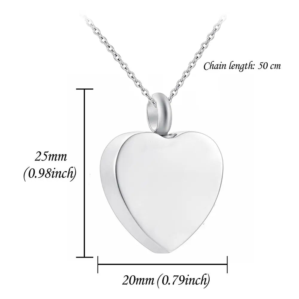 Pet Keepsake Urn Cremation Necklace